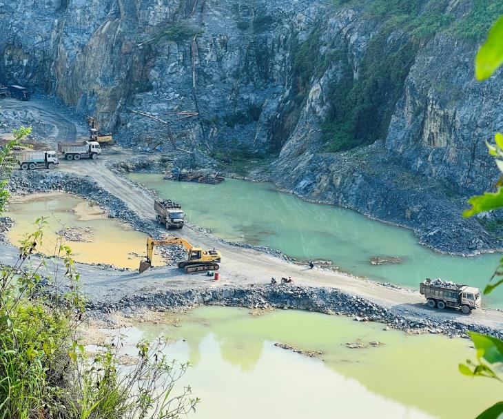 Khảo sát hoạt động khoáng sản trên địa bàn huyện Dương Minh Châu